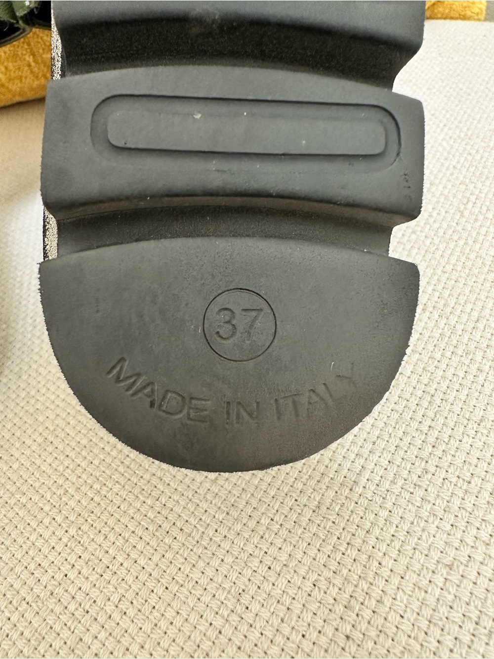 Patrizia Bonfanti Green Slides- euro Sze 37 = US sze 6 1/2 -GREAT CONDITION - Picture 8 of 10